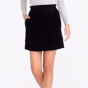 J. Crew Sidewalk Mini Skirt Wool Blend